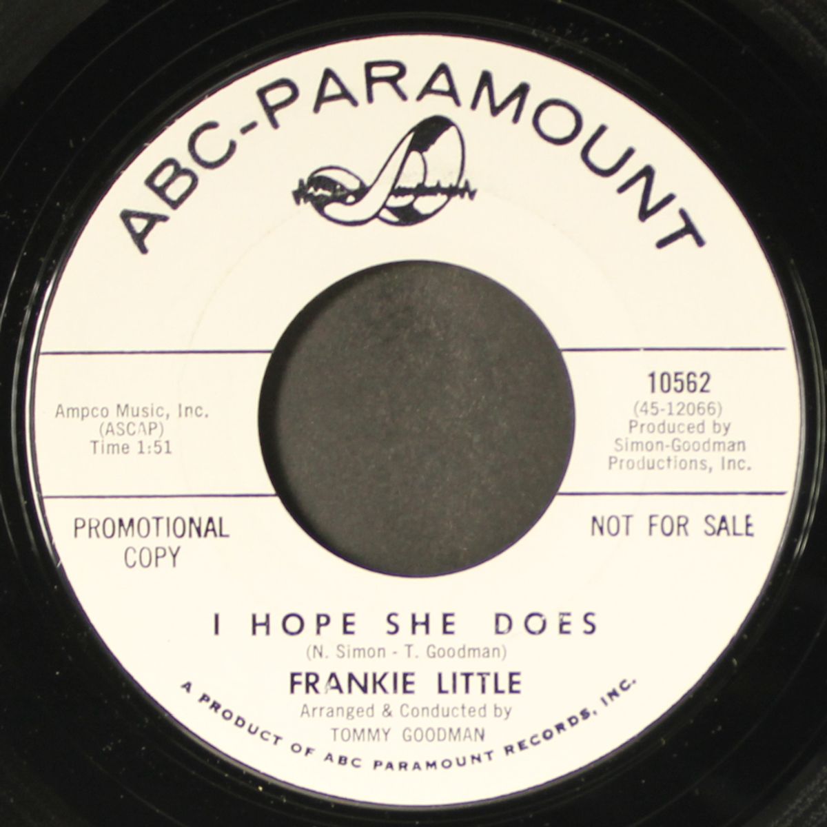 from this day on / i hope she does by FRANKIE LITTLE