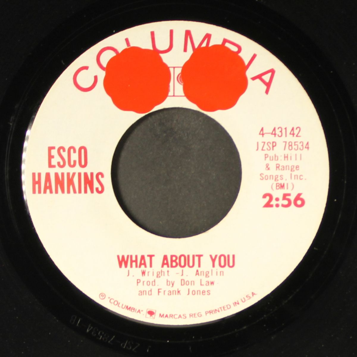 what about you / empty tomorrows by ESCO HANKINS