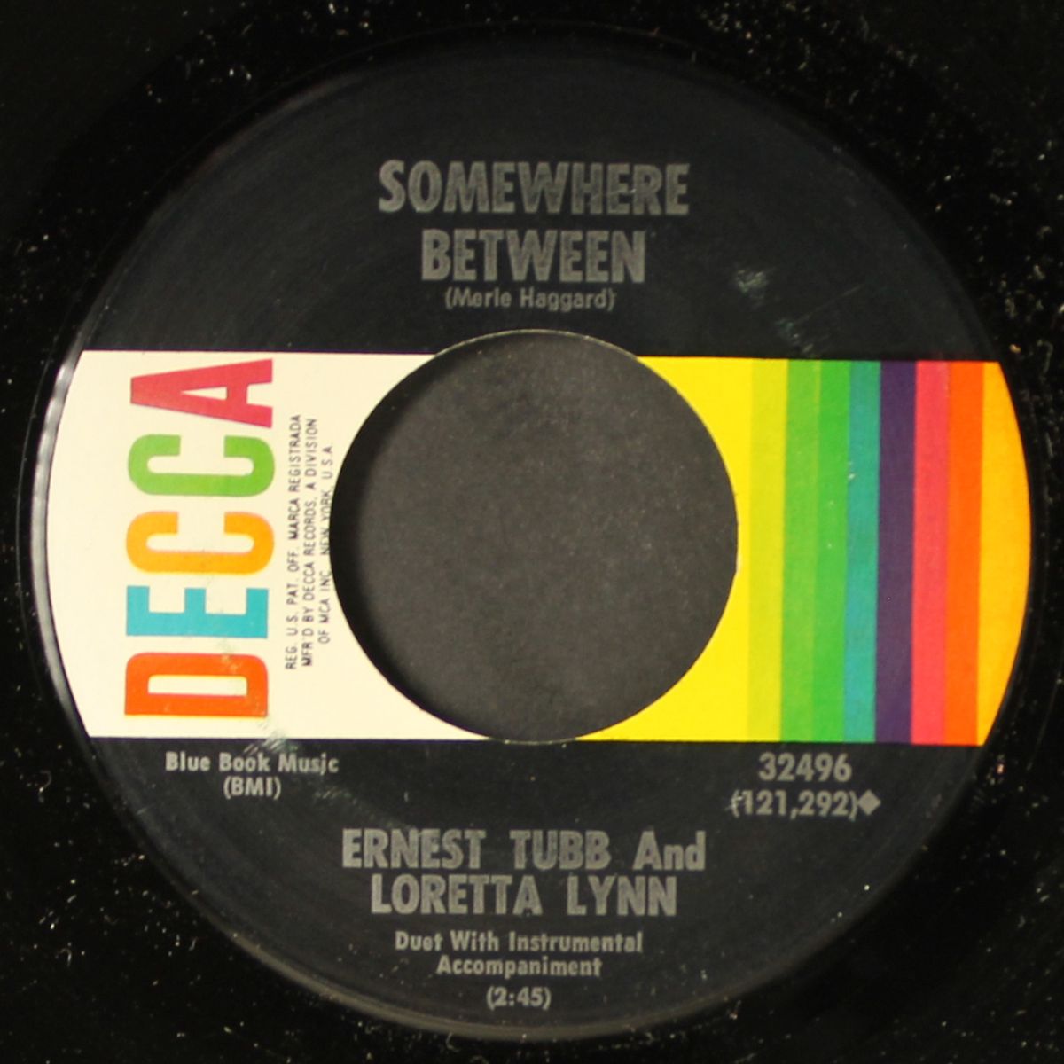 who's gonna take the garbage out / somewhere between by ERNEST TUBB & LORETTA LYNN
