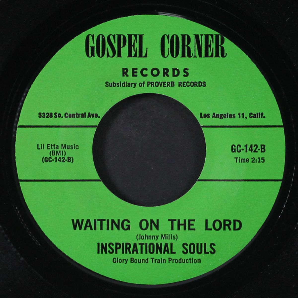he's my everything / waiting on the lord by INSPIRATIONAL SOULS OF LOS ANGELES