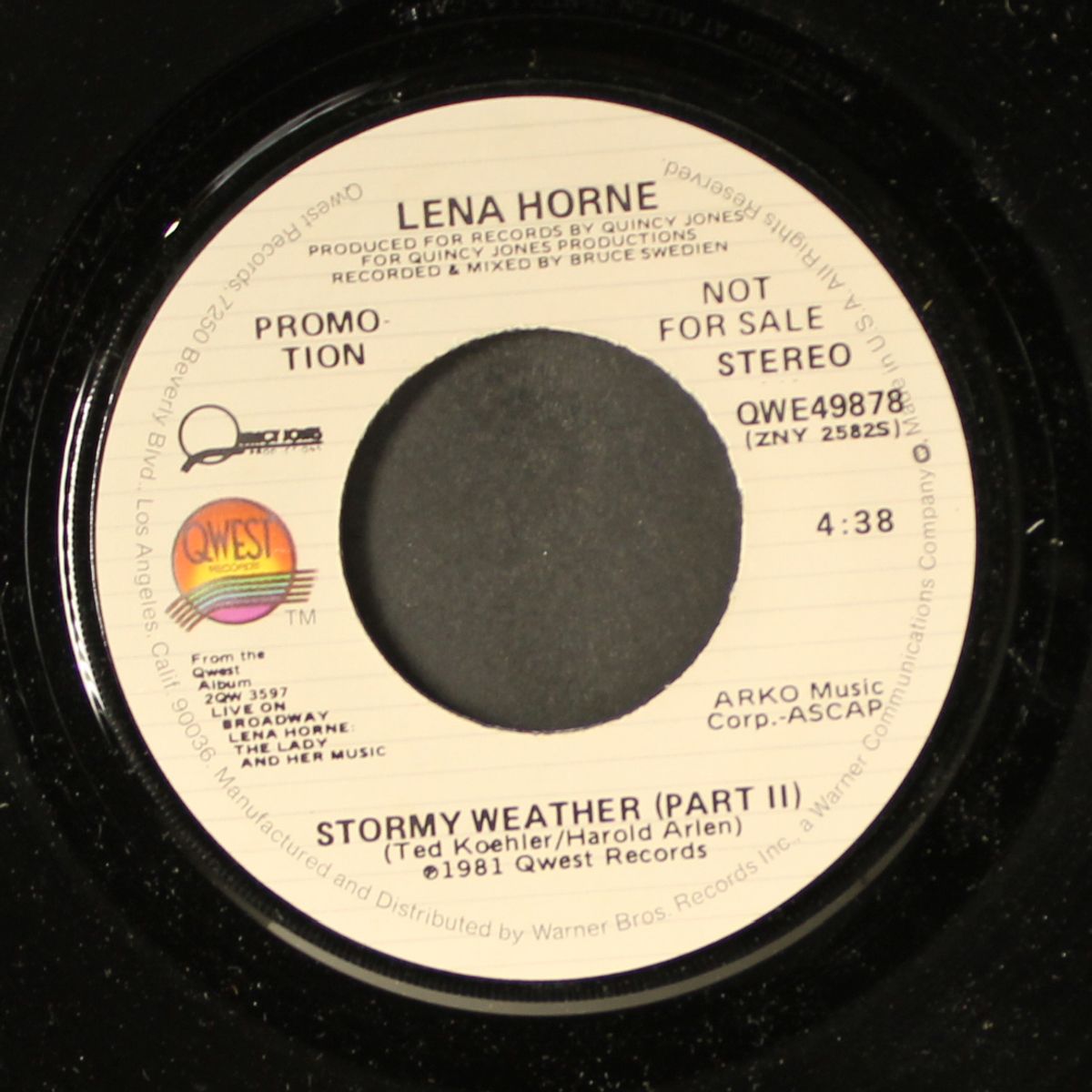stormy weather / part 2 by LENA HORNE