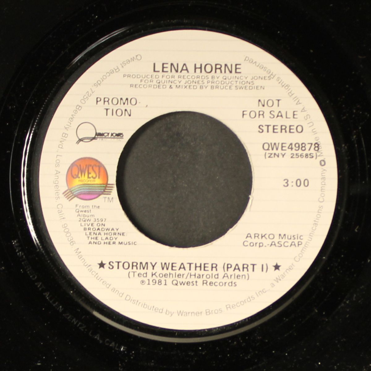 stormy weather / part 2 by LENA HORNE