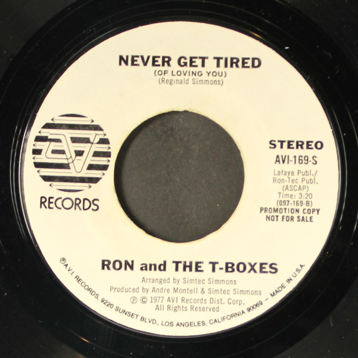 some other time / never get tired by RON & T-BOXES