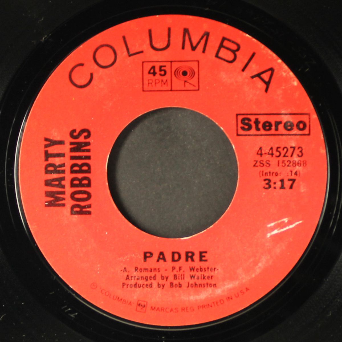 padre / at times by MARTY ROBBINS