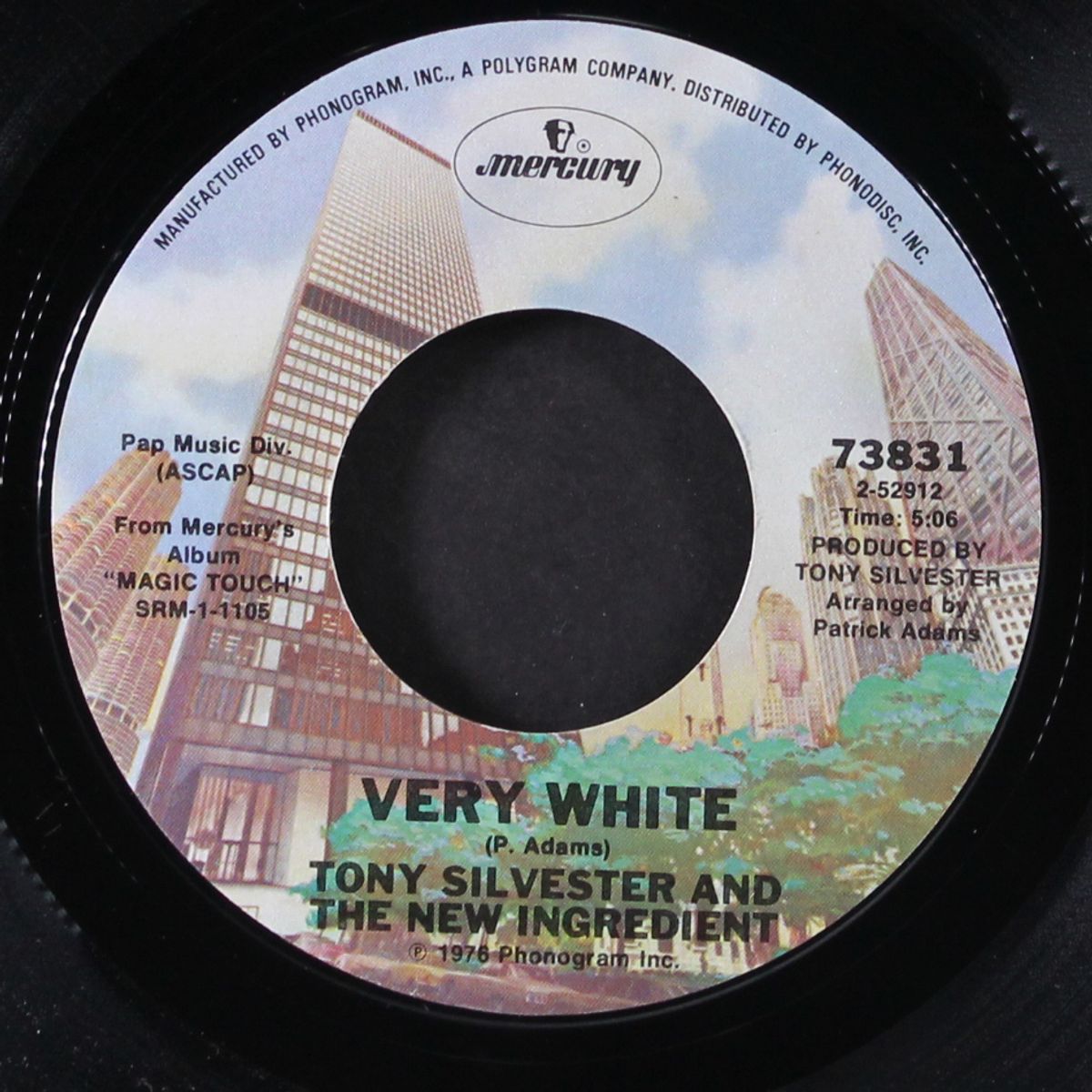 magic touch / very white by TONY SILVESTER & NEW INGREDIENT