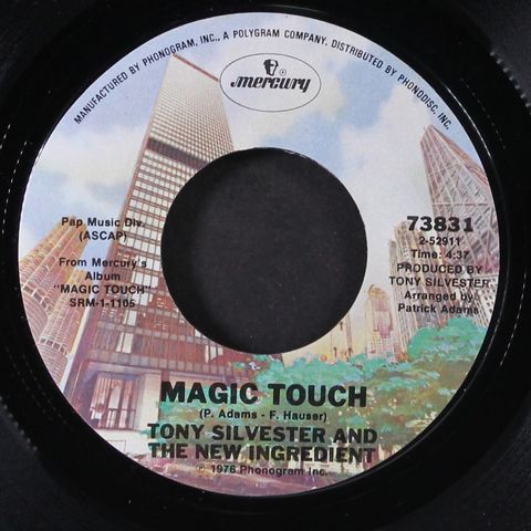 TONY SILVESTER & NEW INGREDIENT