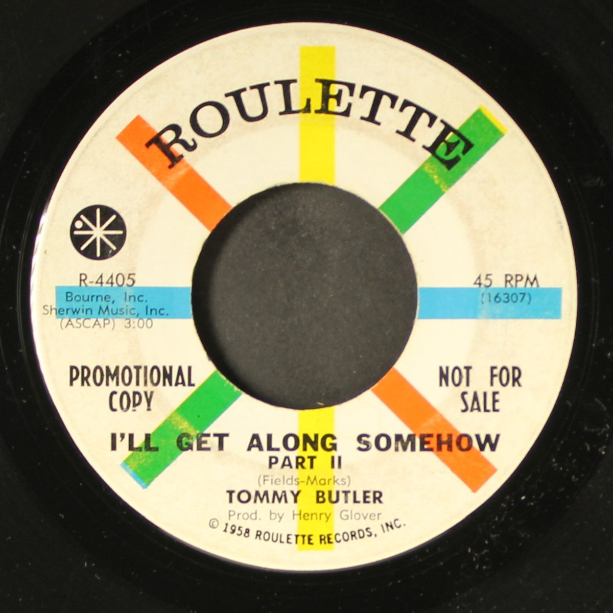 i'll get along somehow / part 2 by TOMMY BUTLER