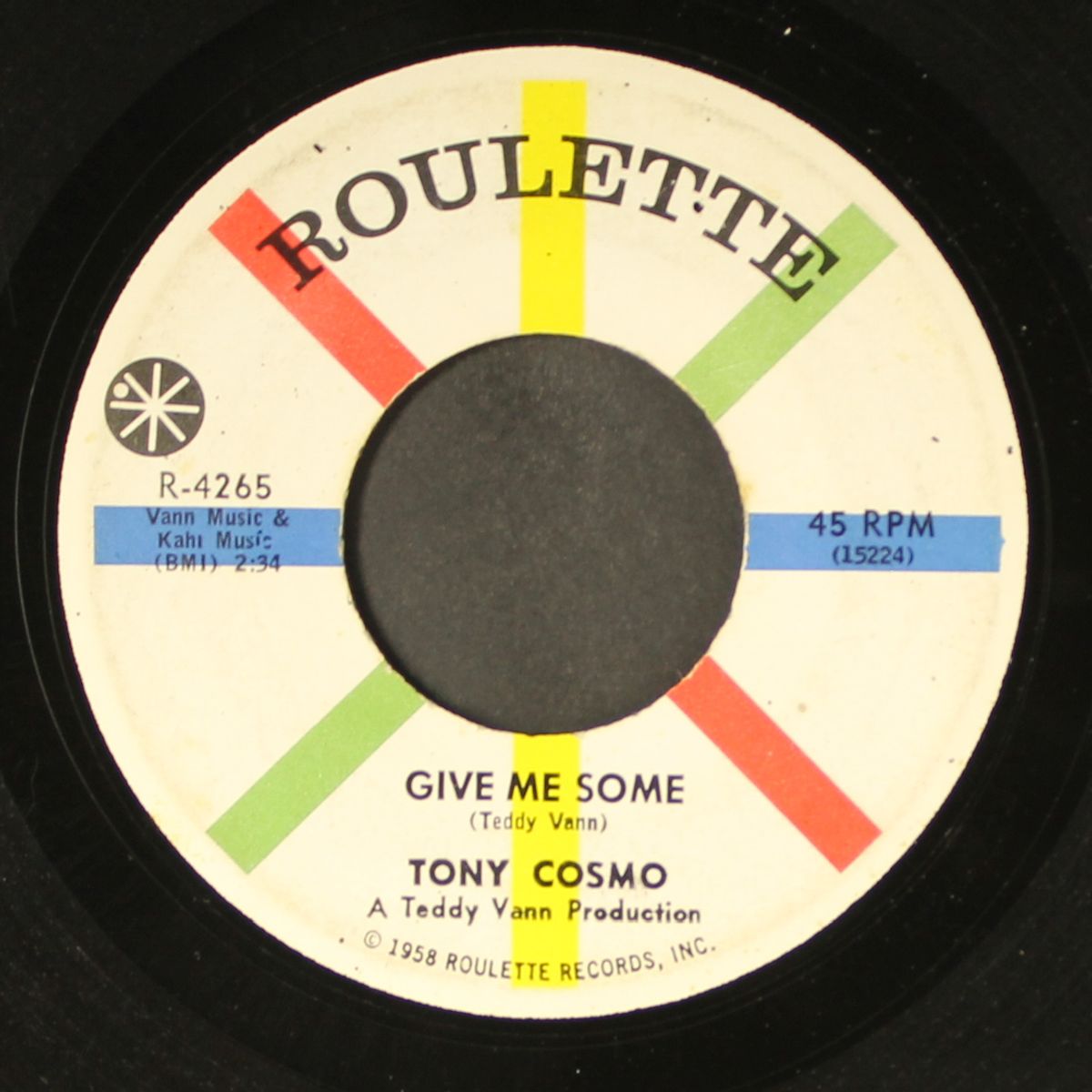 teenager for president / give me some by TONY COSMO