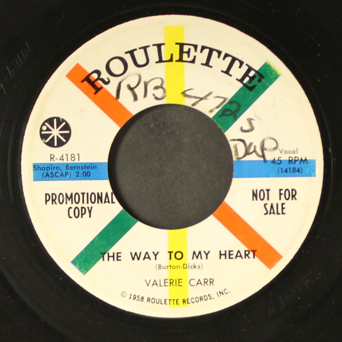 i'm only asking / the way to my heart by VALERIE CARR