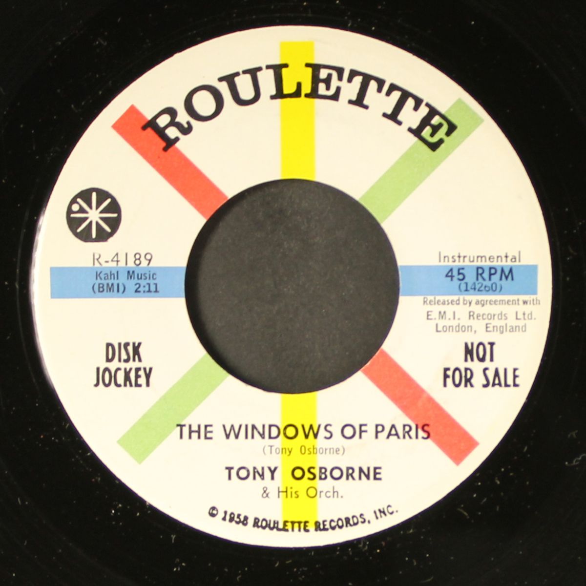 the man from marseilles / the windows of paris by TONY OSBORNE
