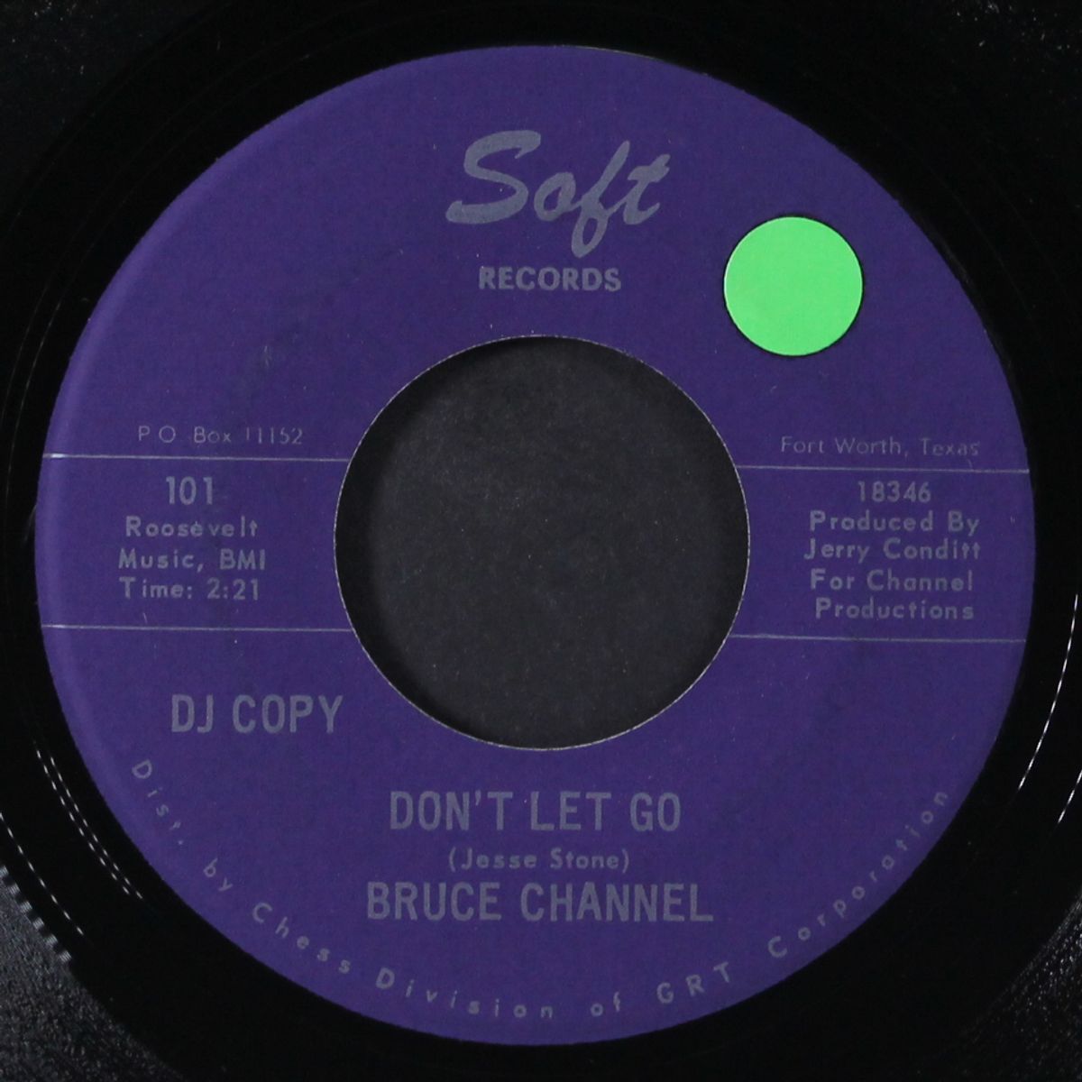kiss and run / don't let go by BRUCE CHANNEL
