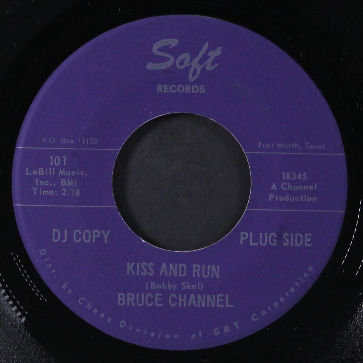 kiss and run / don't let go by BRUCE CHANNEL