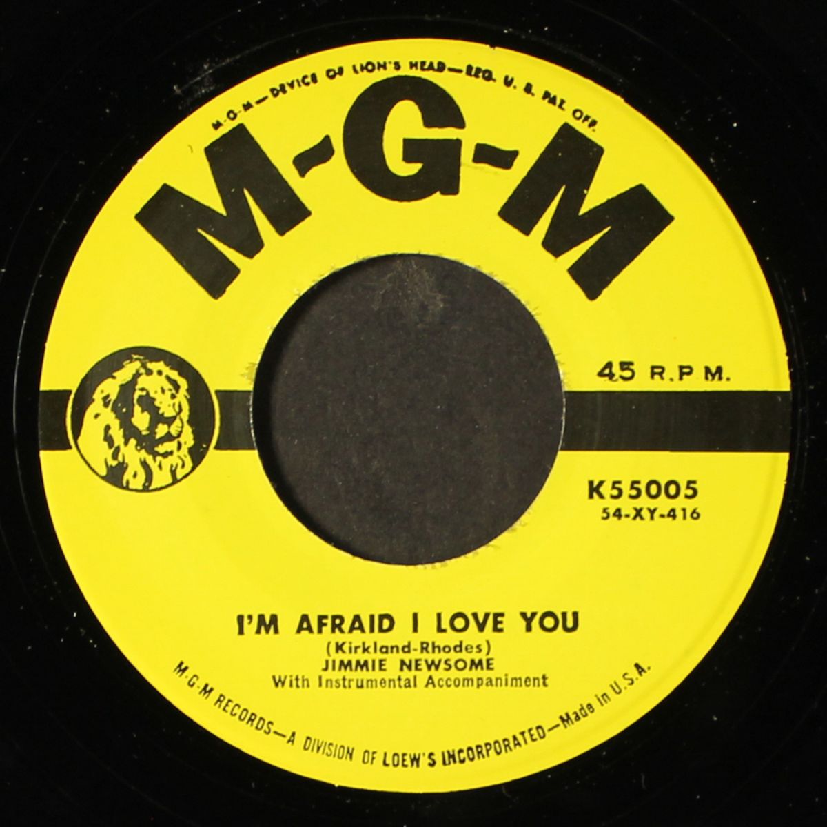 long gone lonesome blues / i'm afraid i love you by JIMMIE NEWSOME