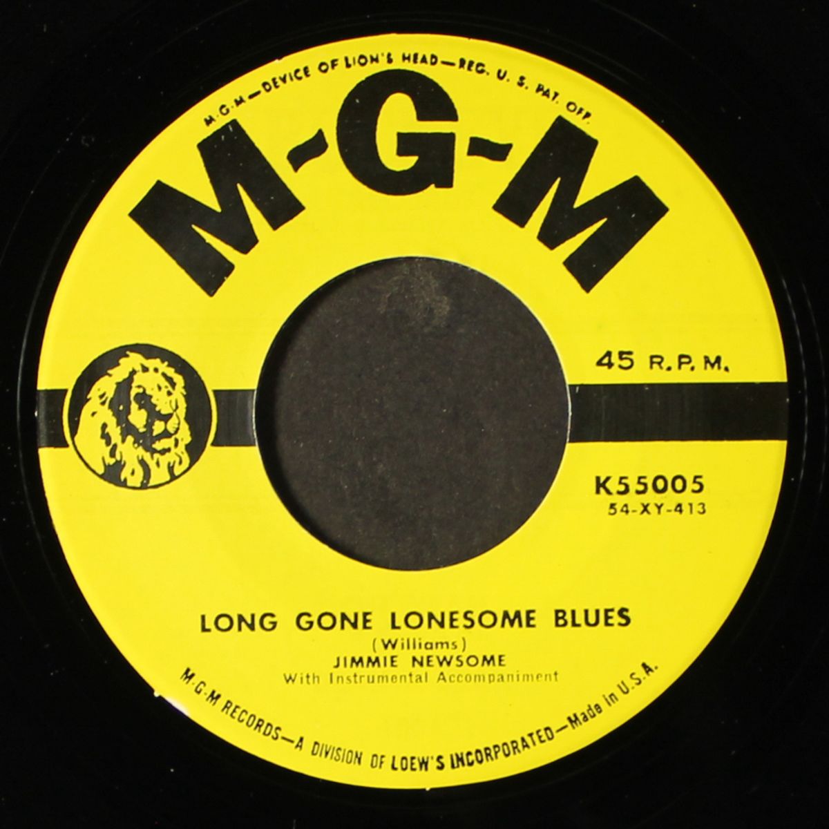 long gone lonesome blues / i'm afraid i love you by JIMMIE NEWSOME