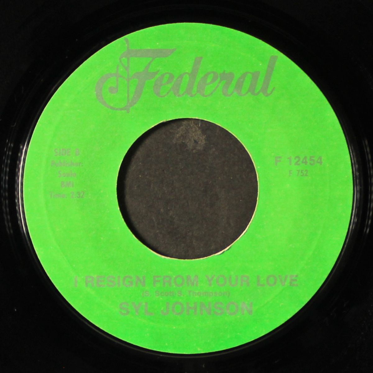 little sally walker / i resign from your love by SYL JOHNSON