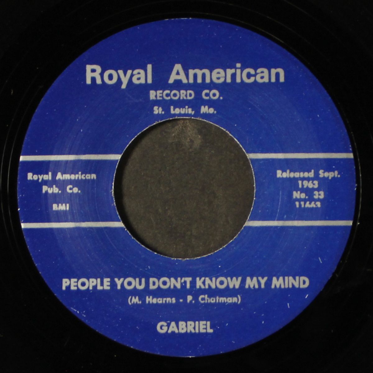 don't stay out all night / people you don't know my mind by GABRIEL