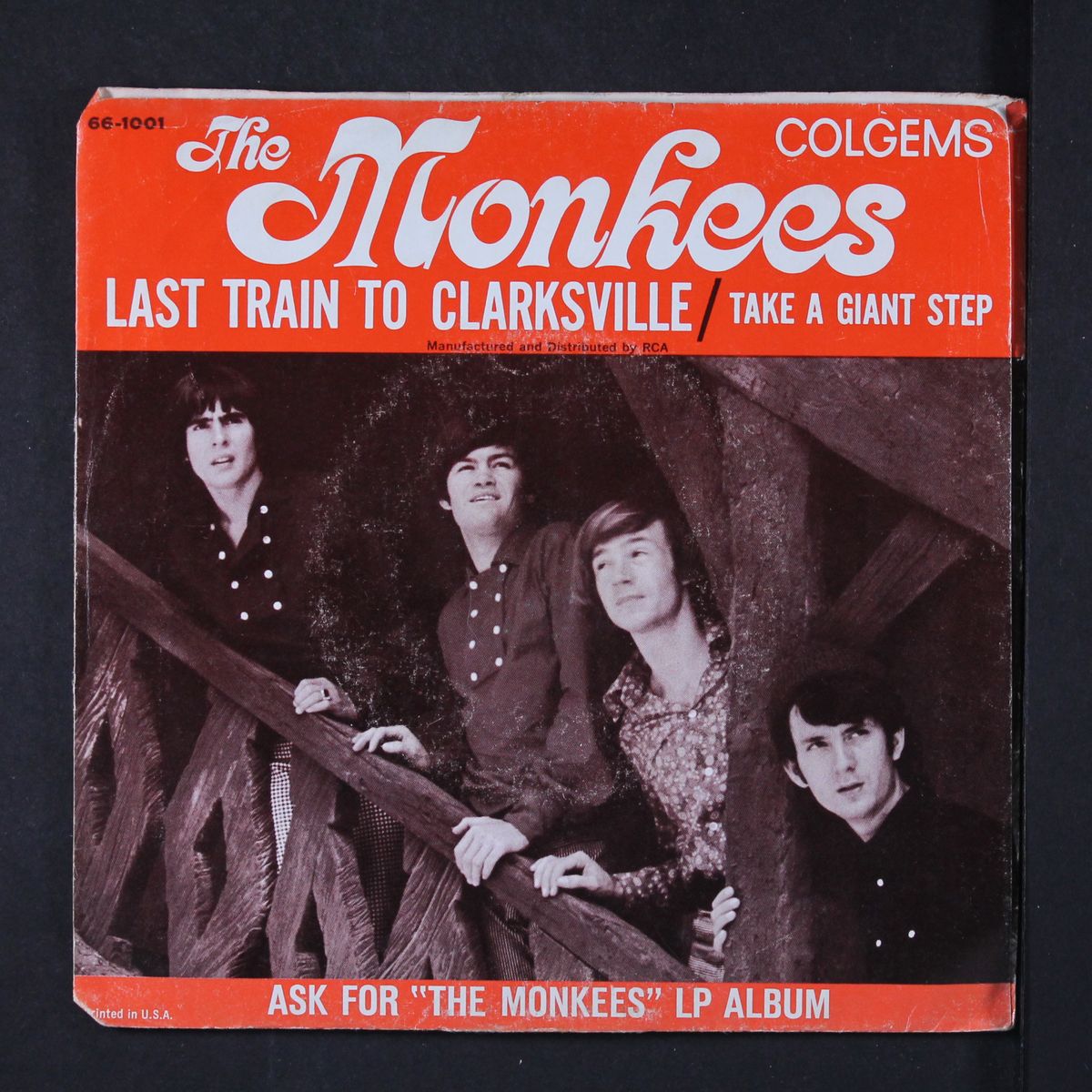 last train to clarksville / take a giant step by MONKEES