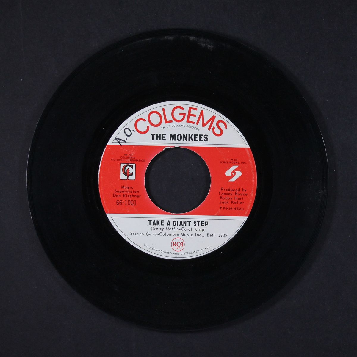 last train to clarksville / take a giant step by MONKEES
