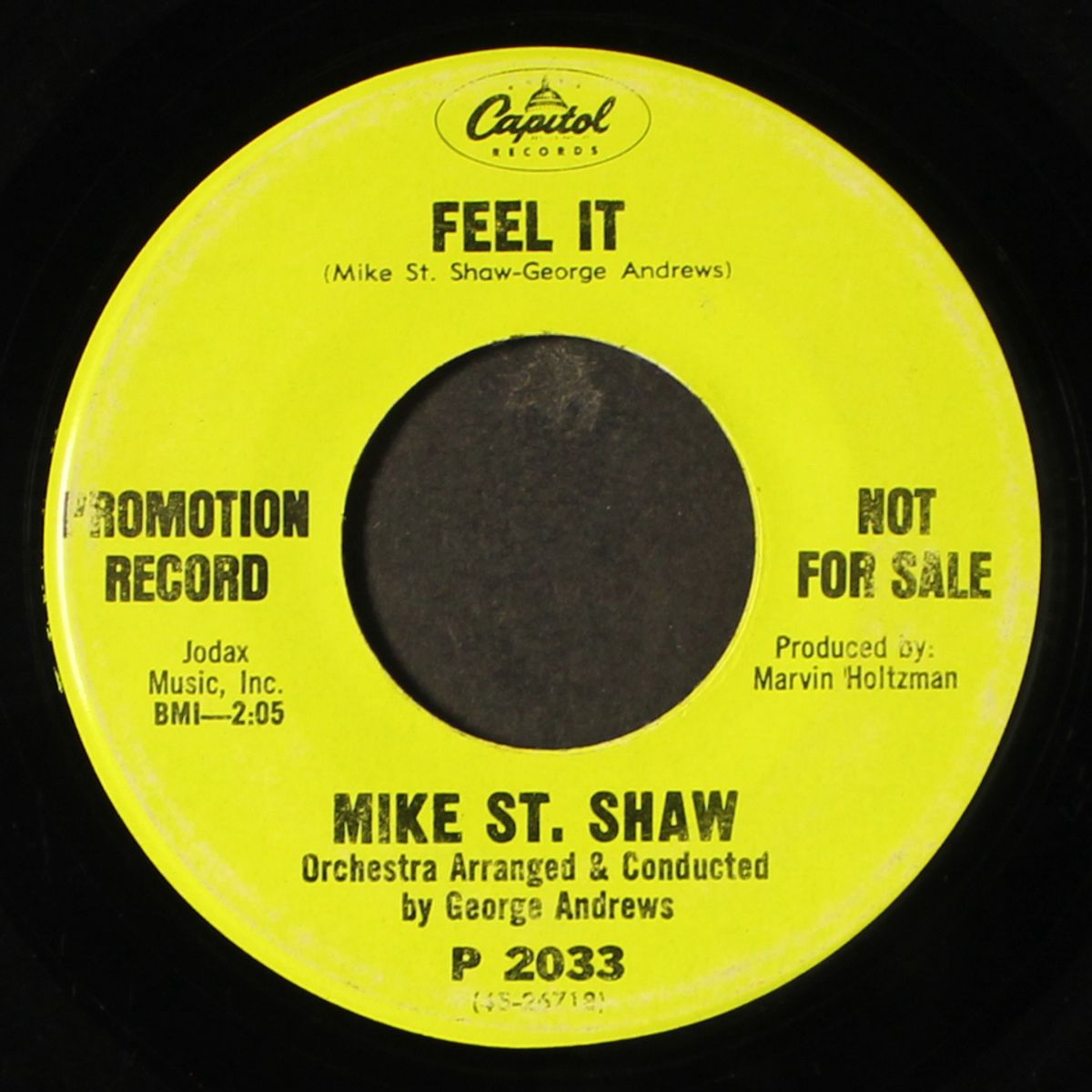 hurry sundown / feel it by MIKE ST. SHAW