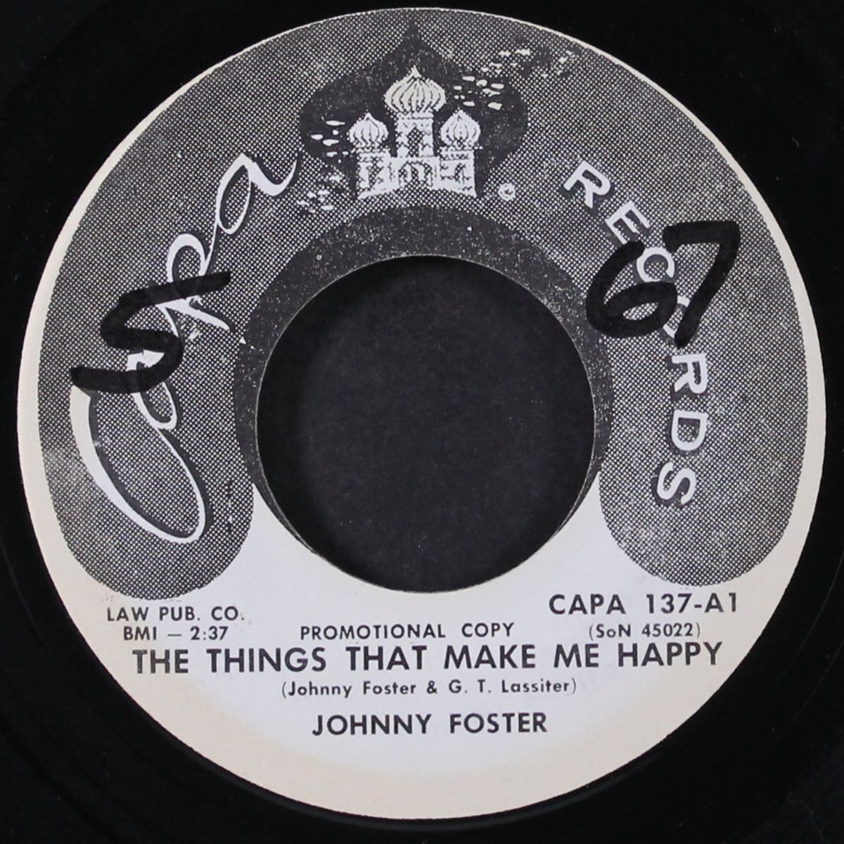 scotch, bourbon, and brandy / the things that make me happy by JOHNNY FOSTER