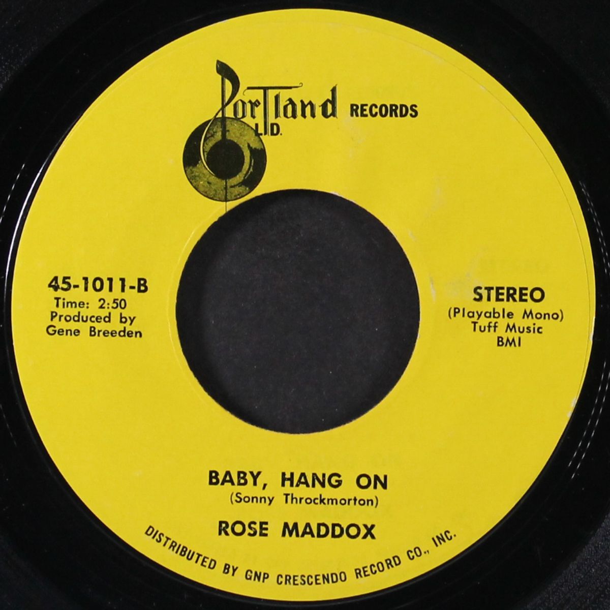 mr. jackson / baby hold on by ROSE MADDOX