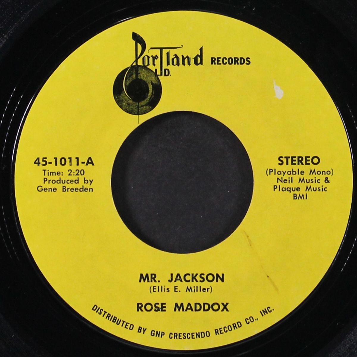 mr. jackson / baby hold on by ROSE MADDOX