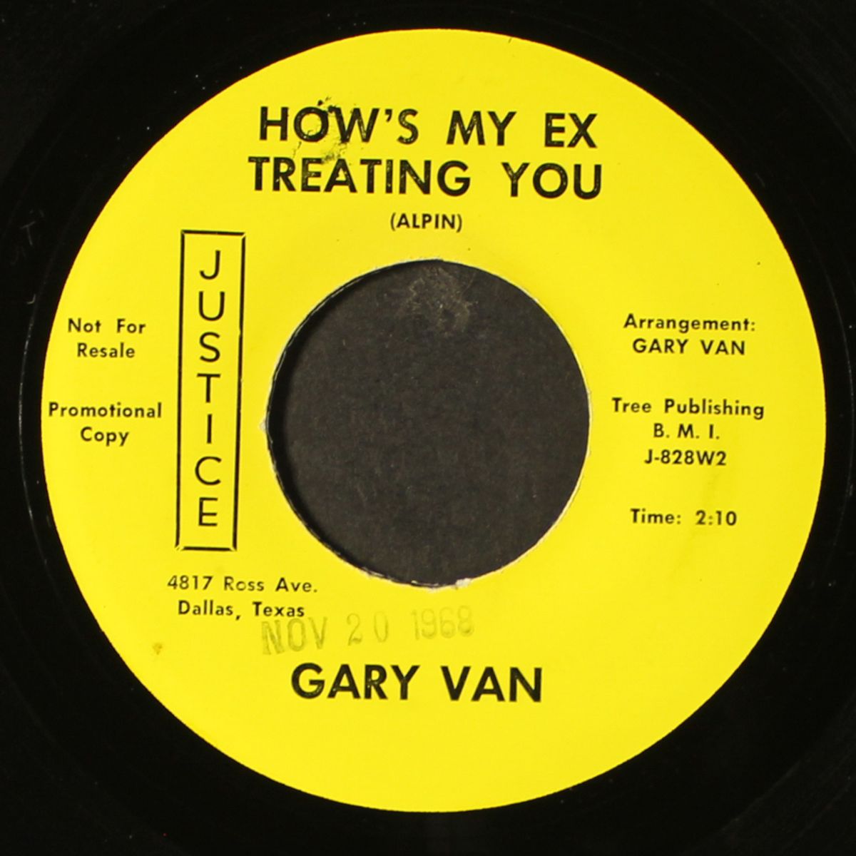 charity case / how's my ex treating you by GARY VAN