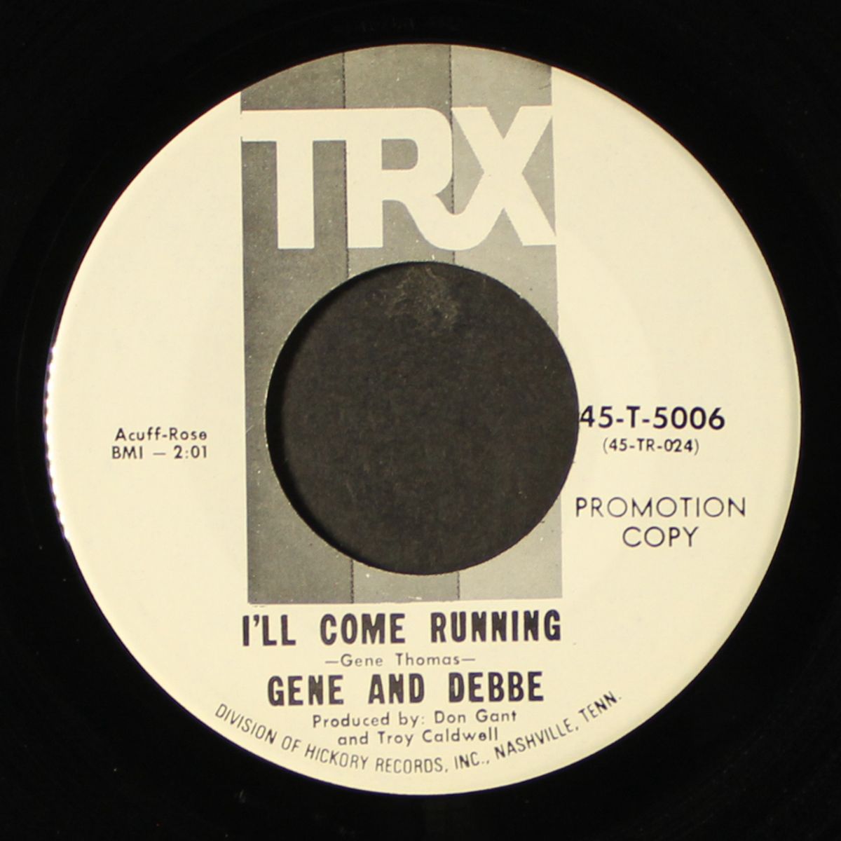 playboy / i'll come running by GENE & DEBBE
