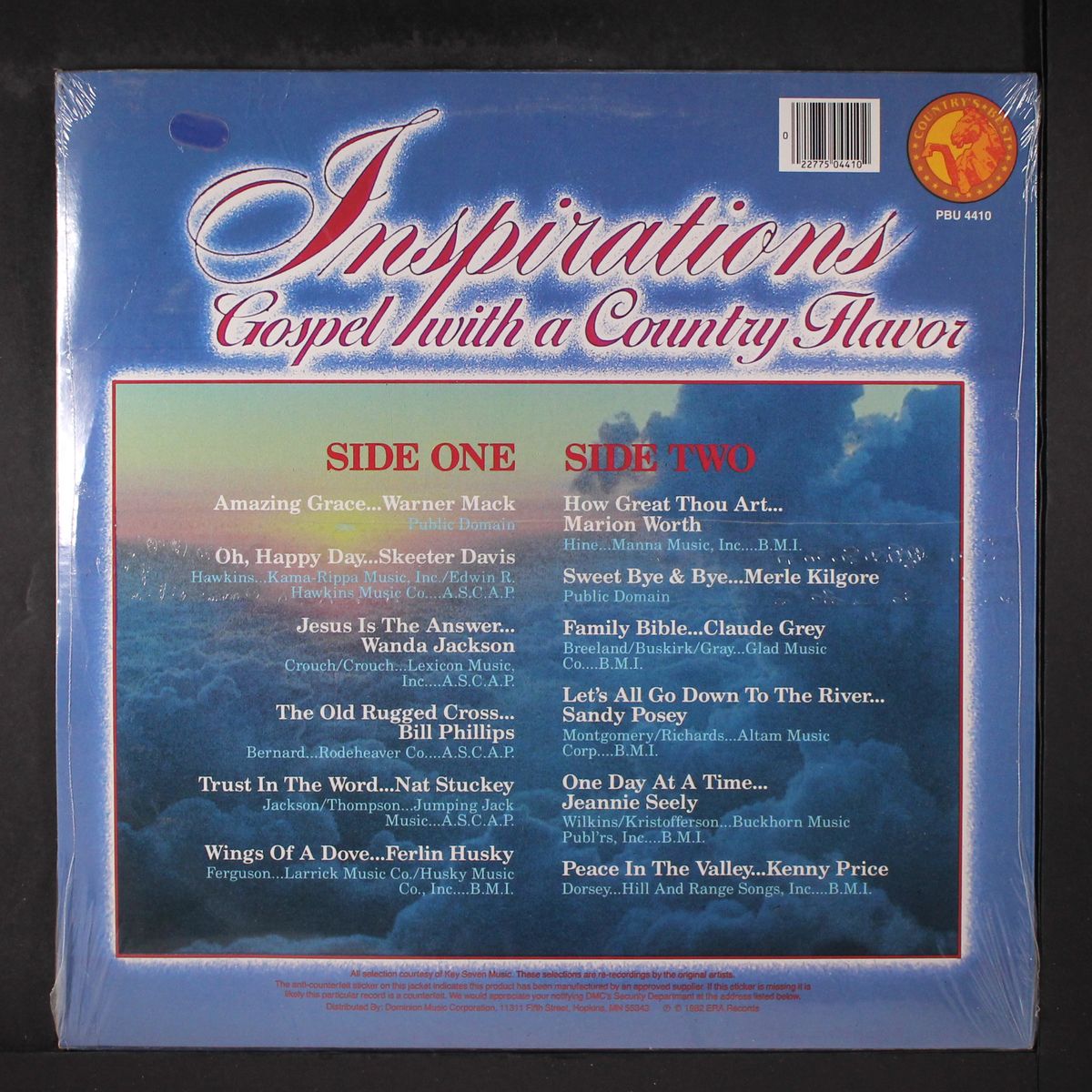 inspirations: gospel with a country flavor by VARIOUS