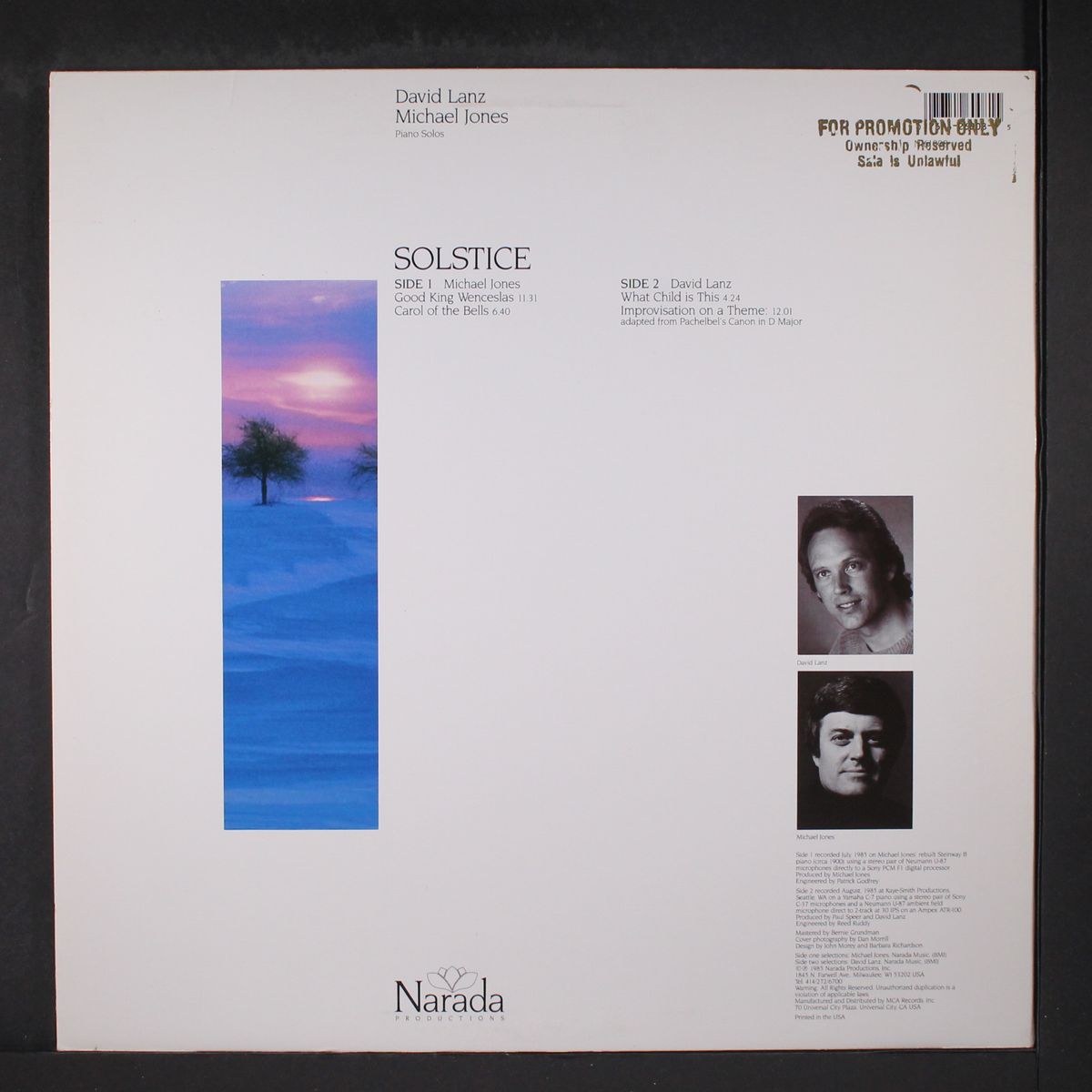 solstice by DAVID LANZ / MICHAEL JONES