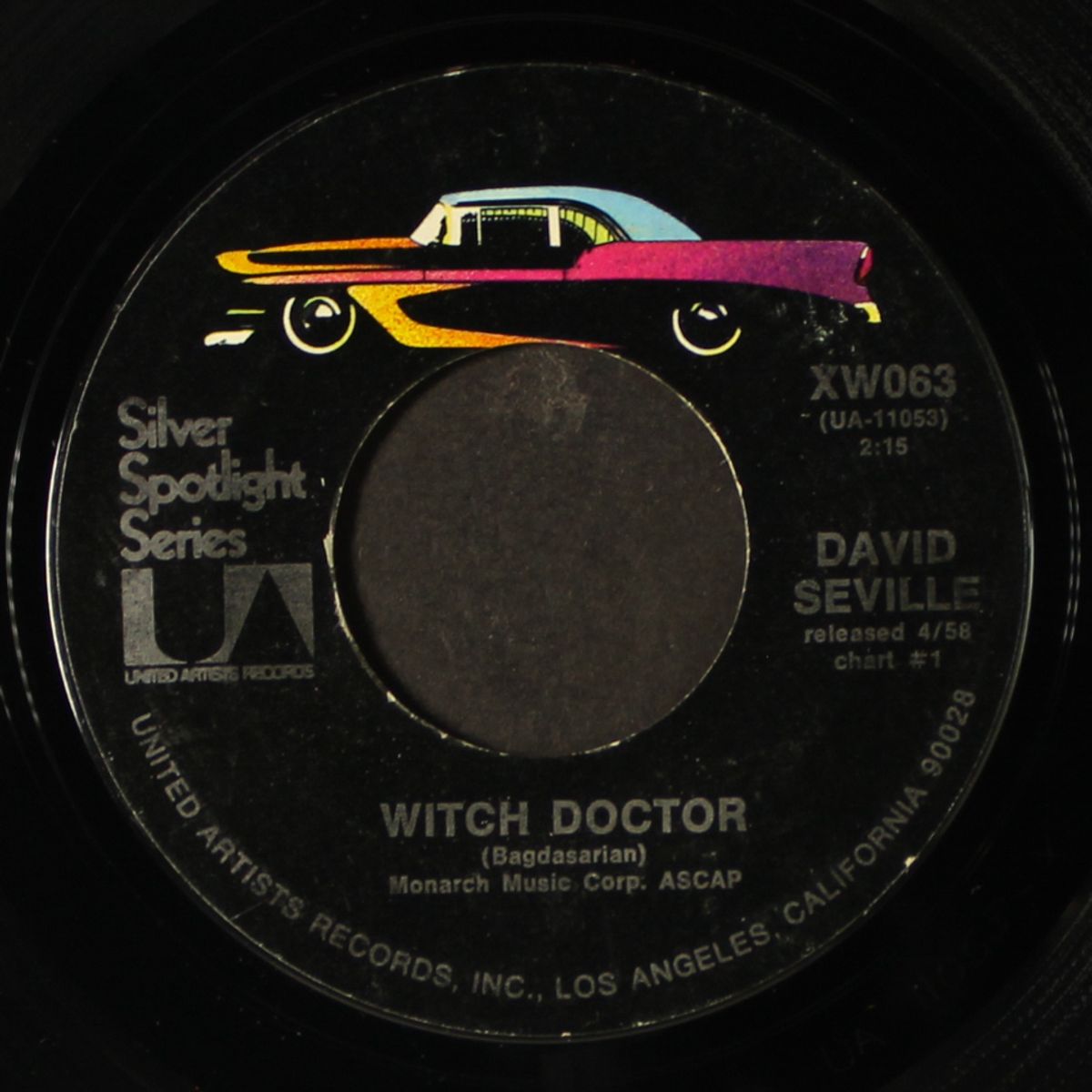 witch doctor / the bird on my head by DAVID SEVILLE