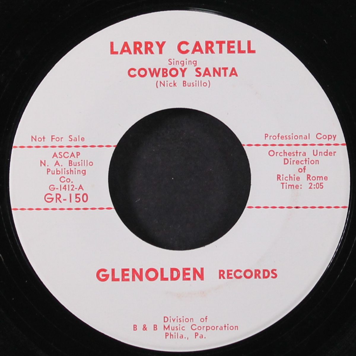 cowboy santa by LARRY CARTELL