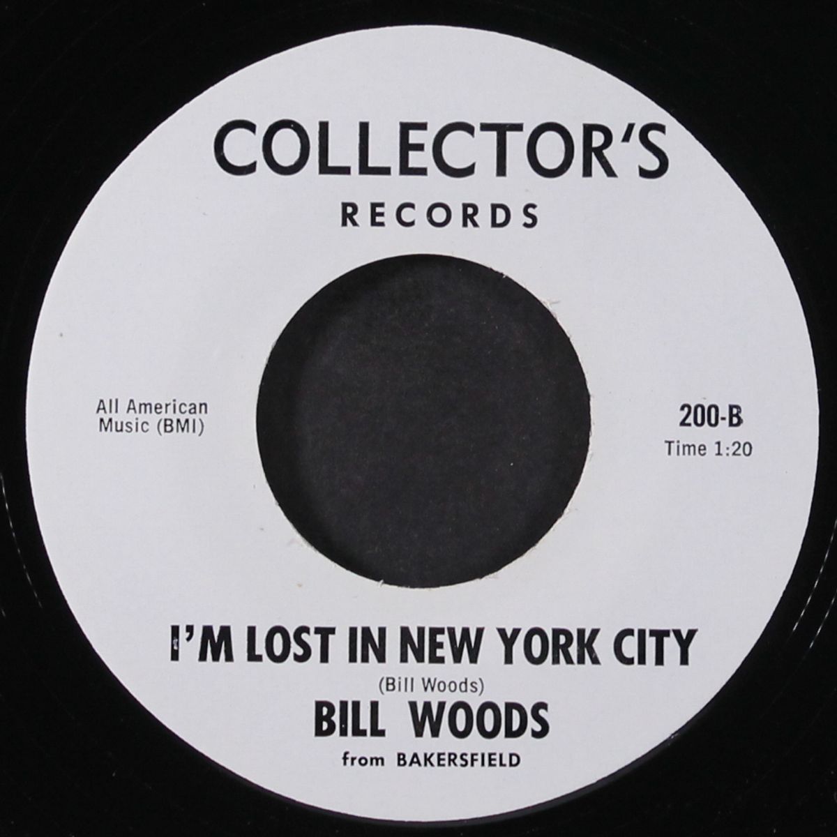 arkansas / i'm lost in new york city by BILL WOODS