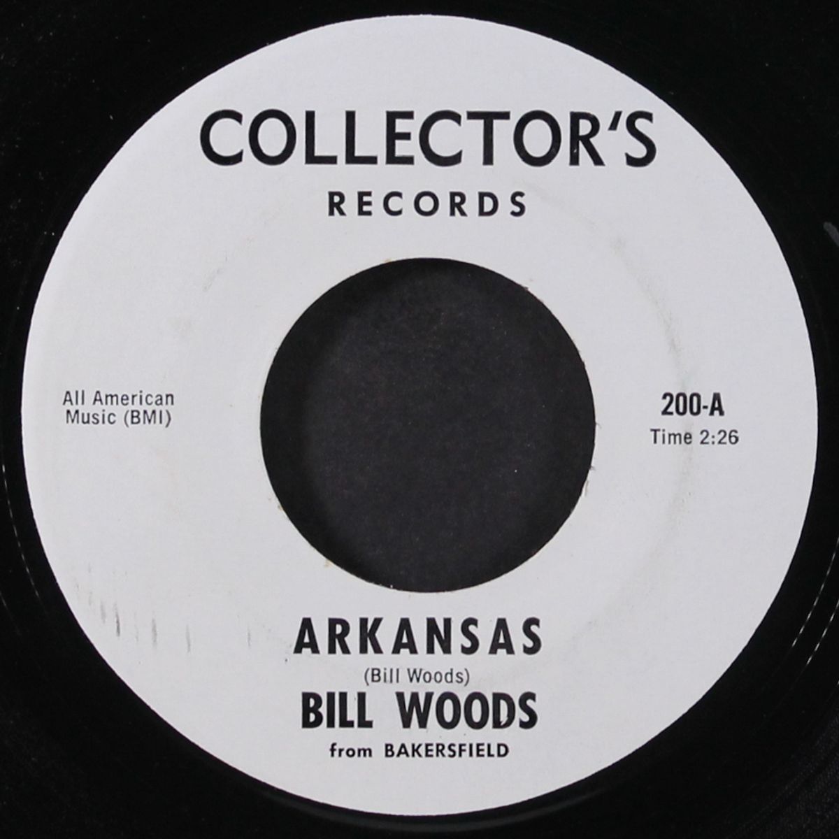 arkansas / i'm lost in new york city by BILL WOODS
