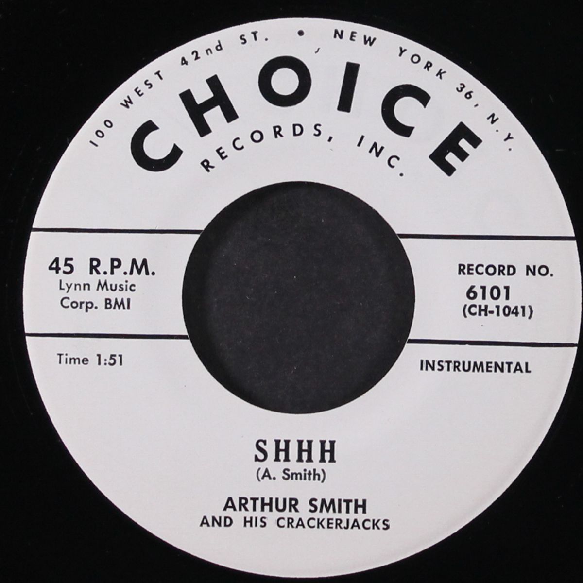 shhh / instrumental by ARTHUR SMITH