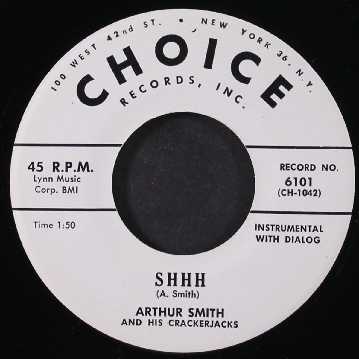 shhh / instrumental by ARTHUR SMITH