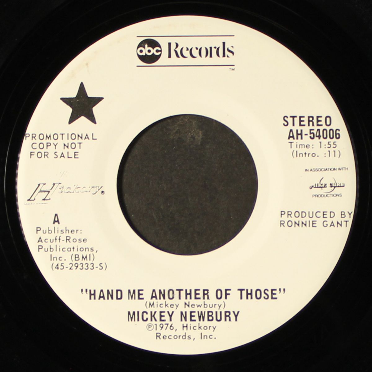 hand me another of those / leavin' kentucky by MICKEY NEWBURY