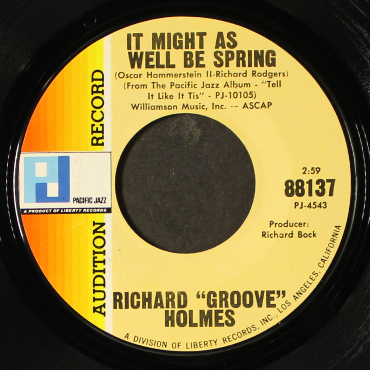 this here by RICHARD 'GROOVE' HOLMES