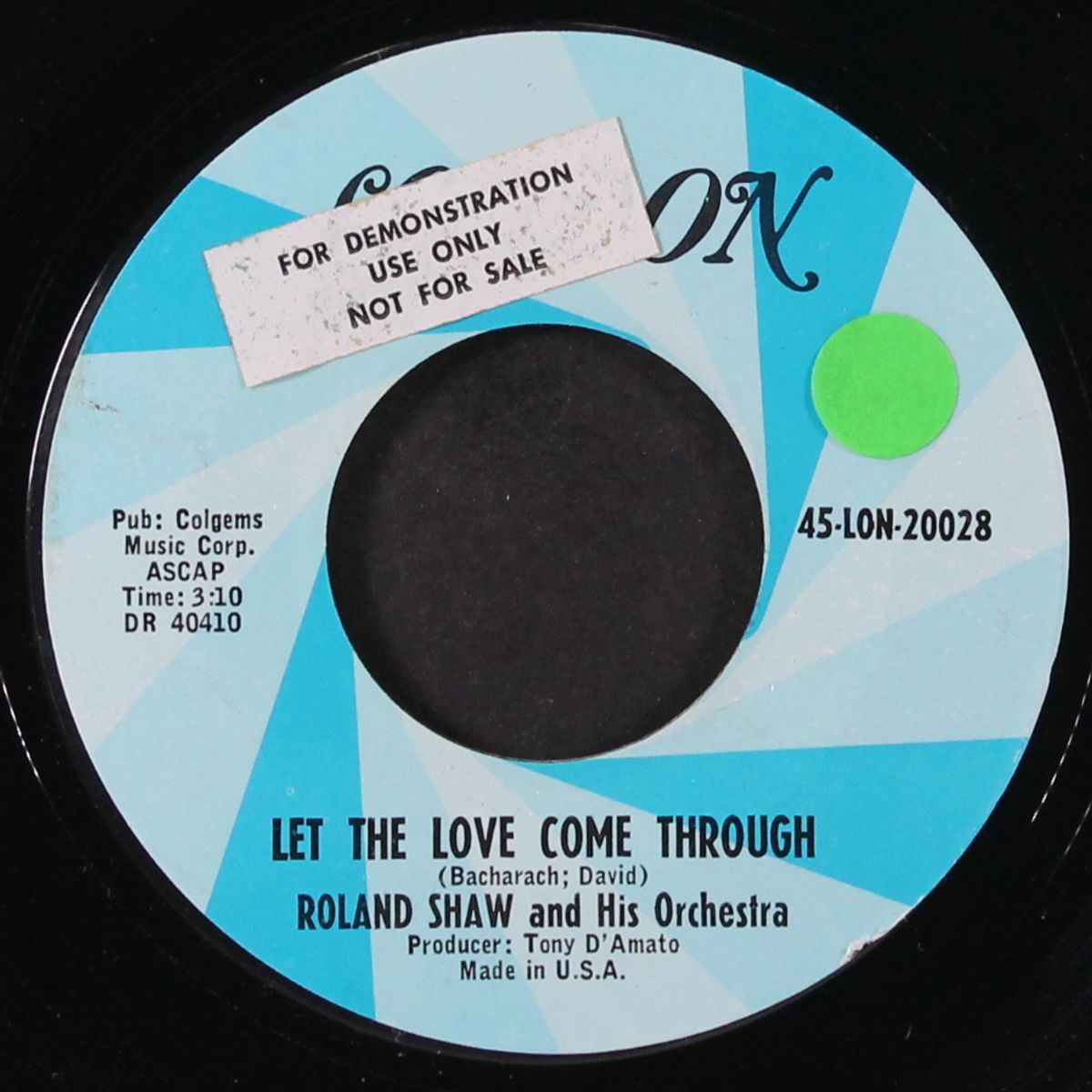 you only live twice / let the love come through by ROLAND SHAW