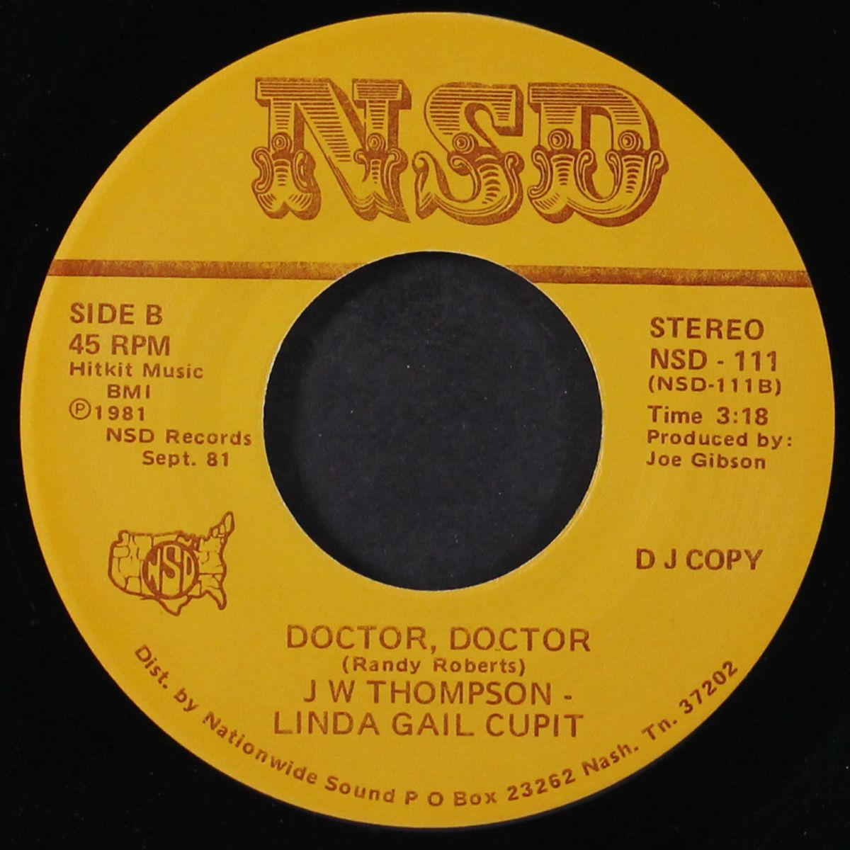 let's stop the fight / doctor, doctor by J.W. THOMPSON & LINDA GAIL CUPIT