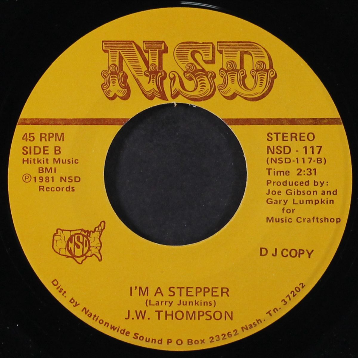 house of fools / i'm a stepper by J.W. THOMPSON