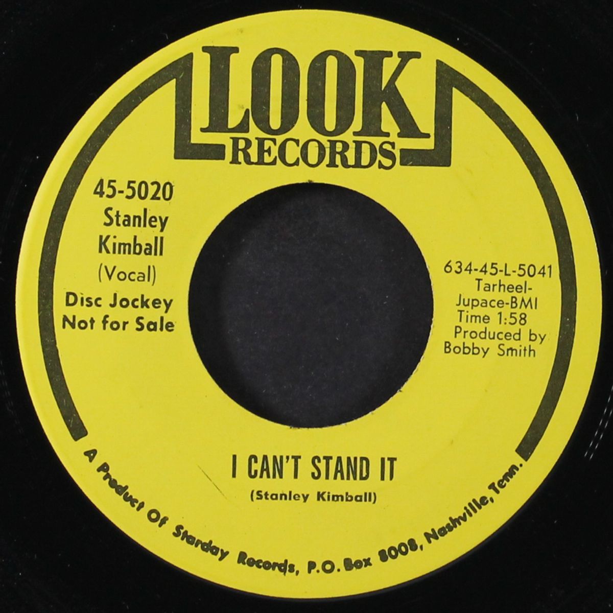 i can't stand it / baby, baby i still love you by STANLEY KIMBALL
