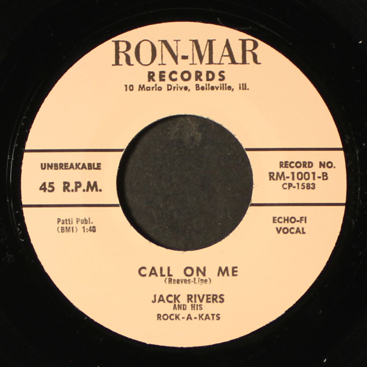 baby sitter boogie / call on me by STAN GUNN / JACK RIVERS