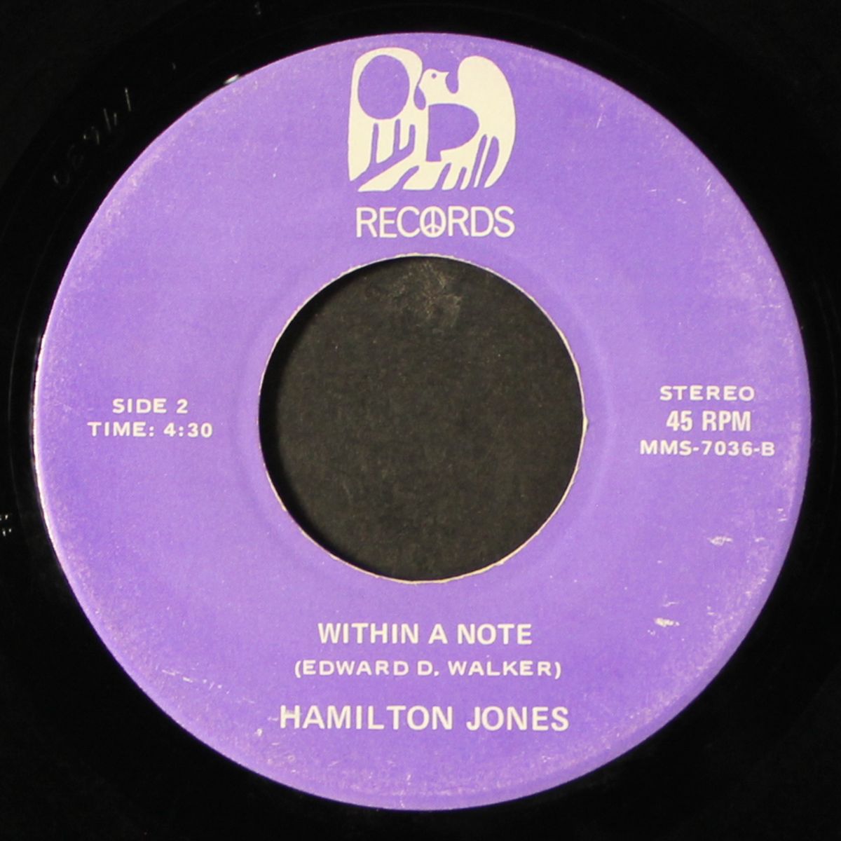 sky lady / within a note by HAMILTON JONES