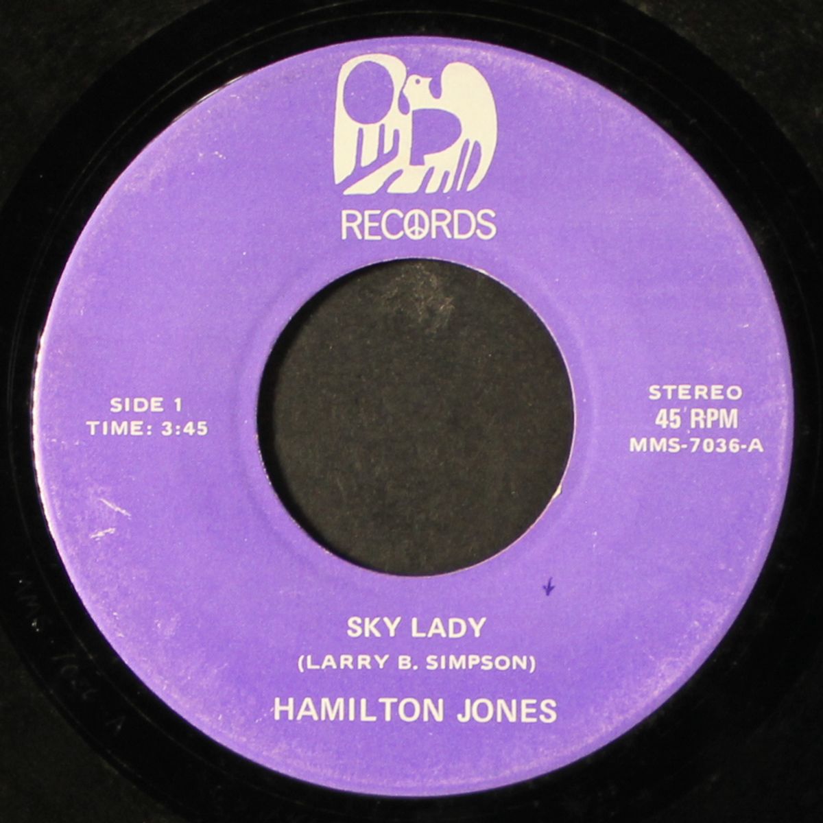 sky lady / within a note by HAMILTON JONES