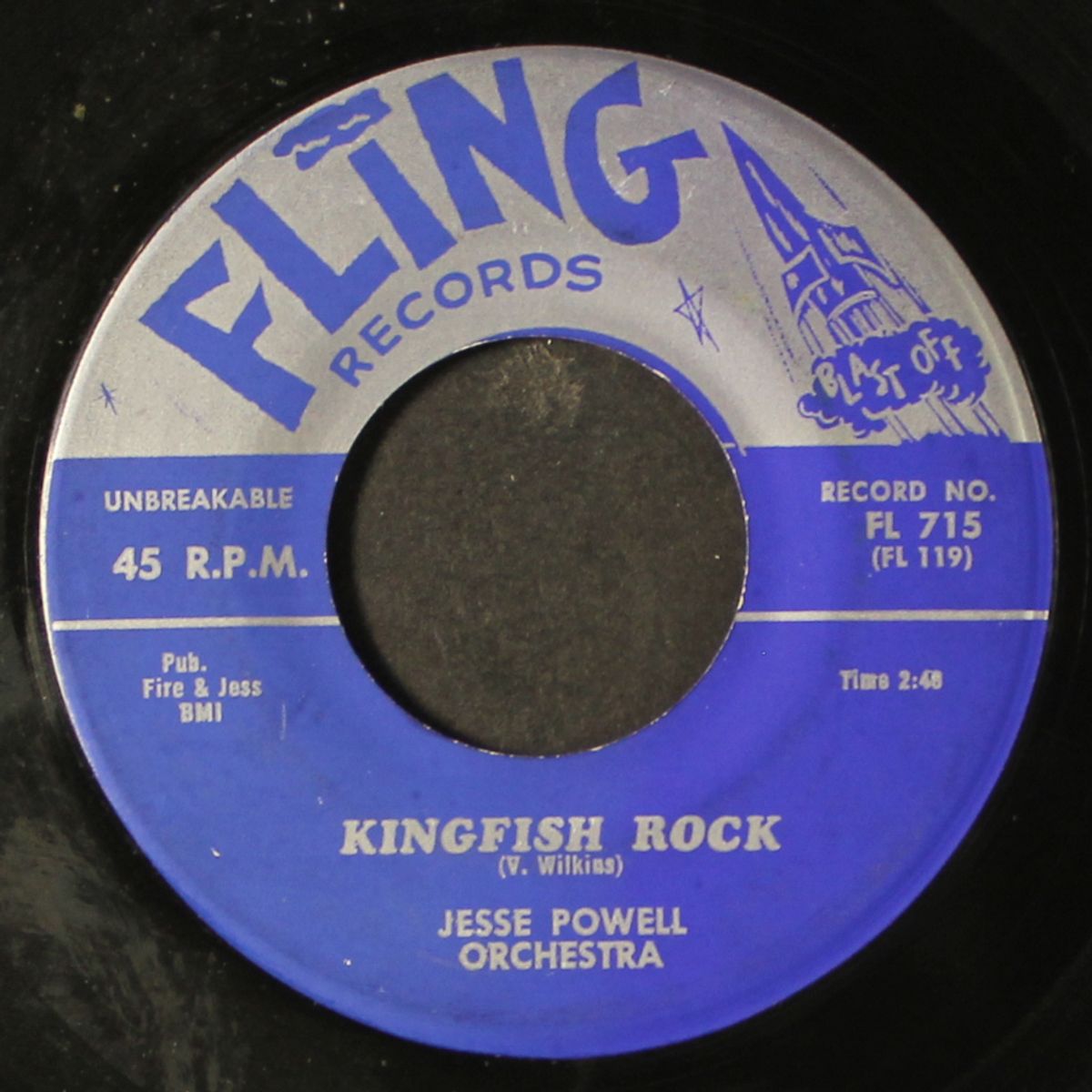 let's talk it over / kingfish rock by JESSE POWELL