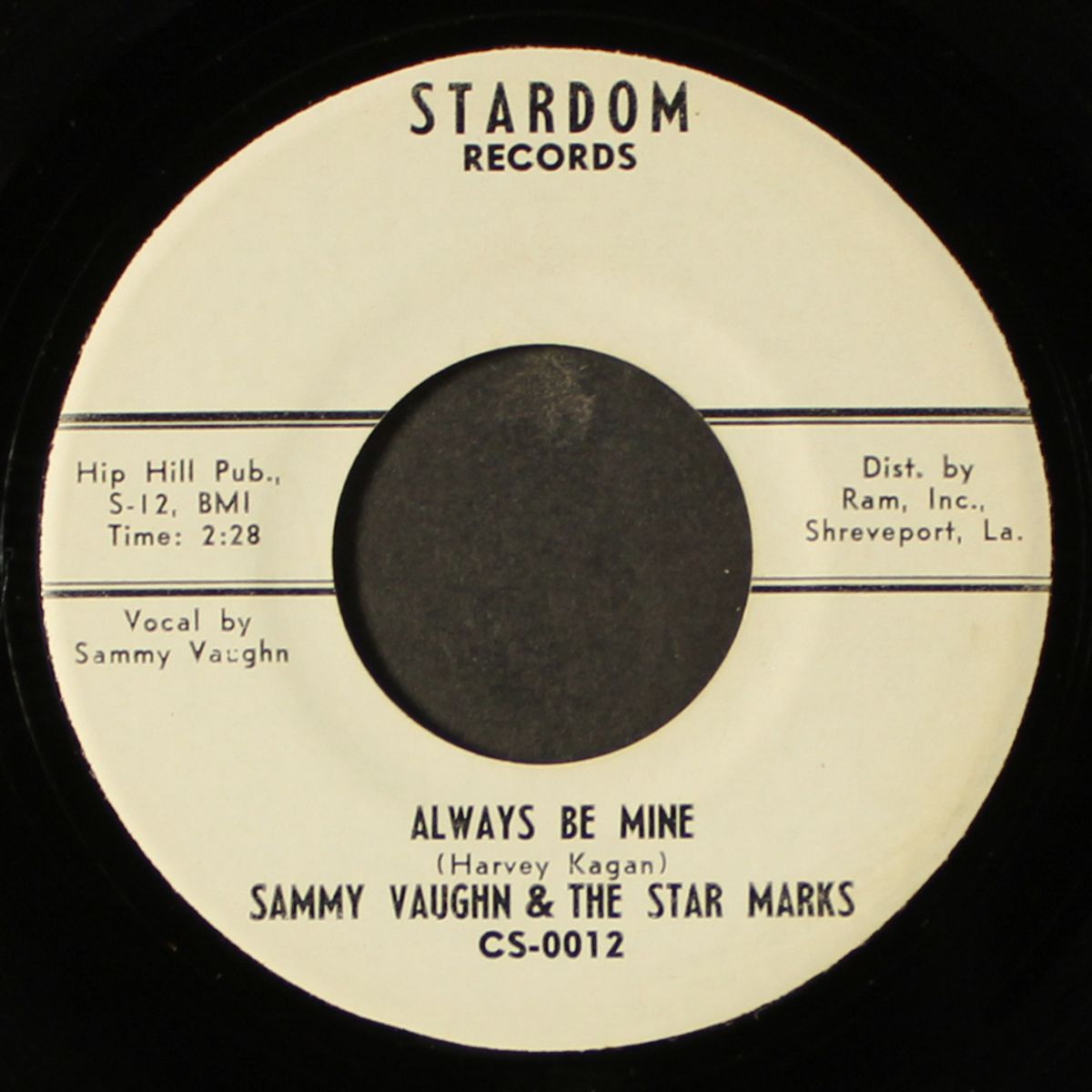 midnite shuffle / always be mine by SAMMY VAUGHN & STAR MARKS