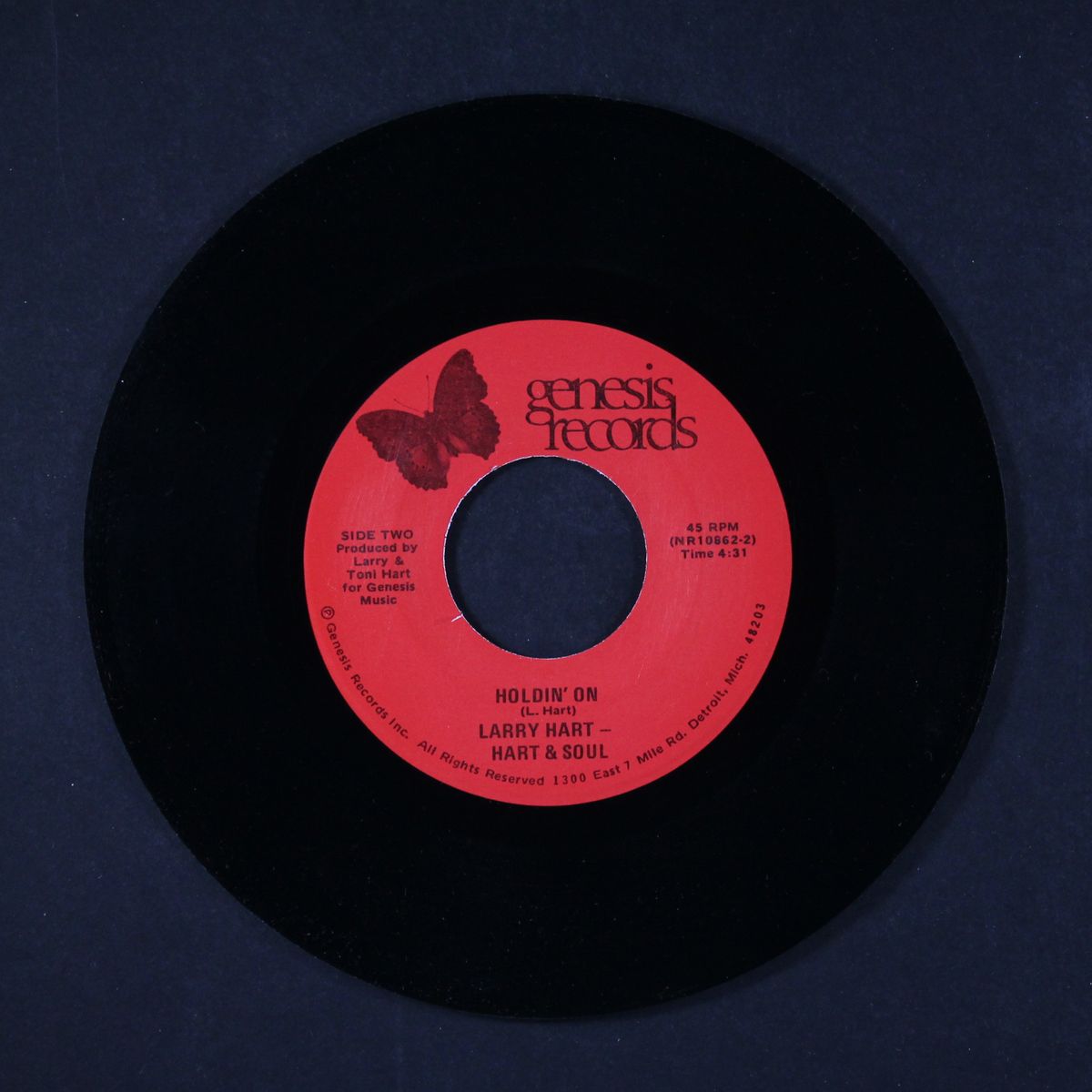 one day more / holdin' on by LARRY HART & SOUL