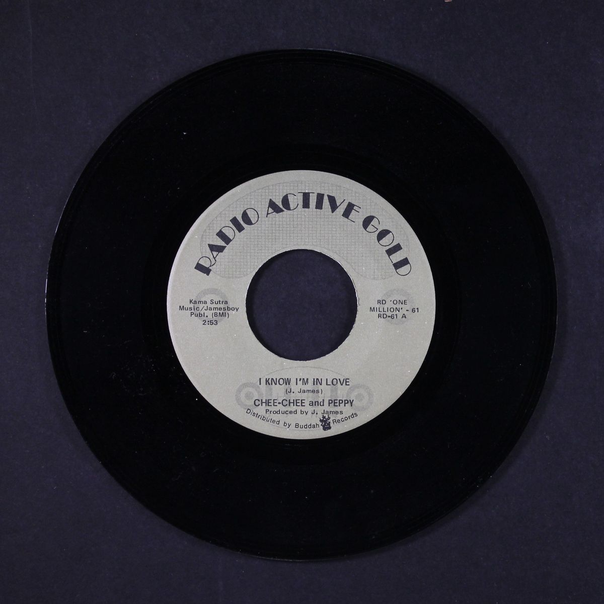 i know i'm in love / my love will never fade away by CHEE-CHEE & PEPPY
