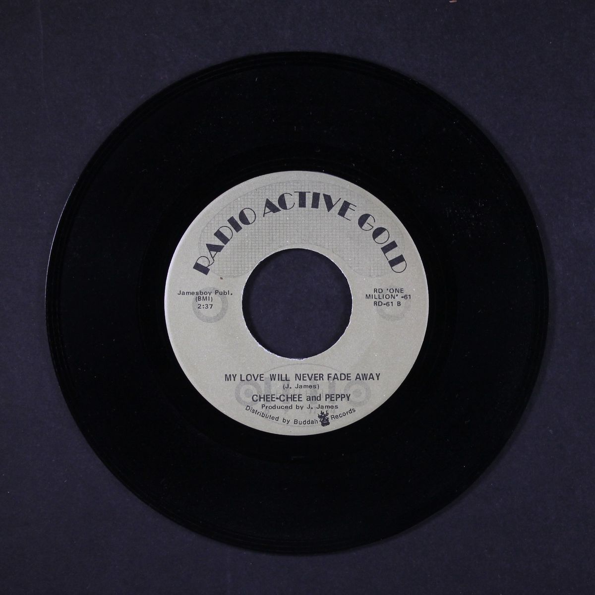 i know i'm in love / my love will never fade away by CHEE-CHEE & PEPPY